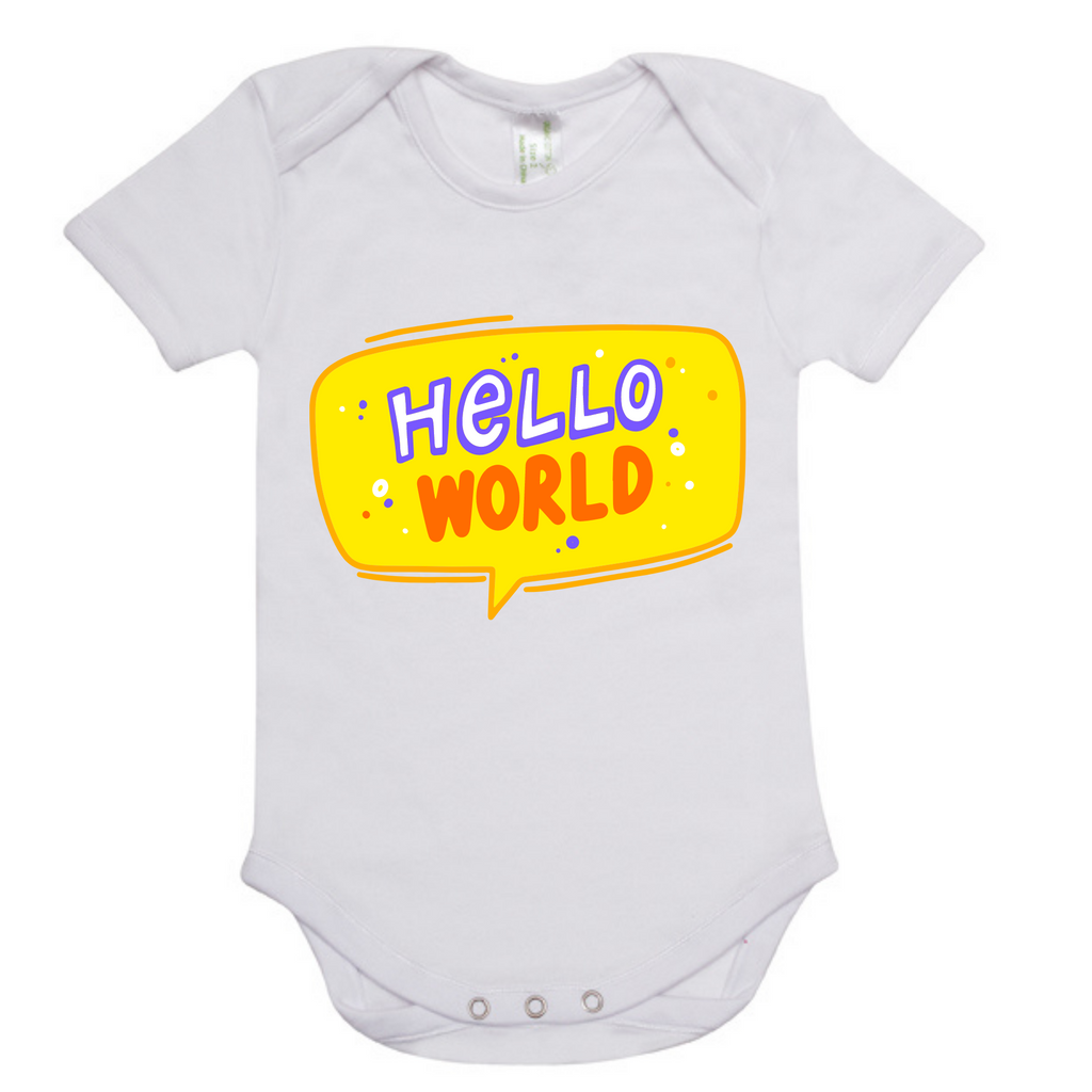 Hello World - Onesie Sizes 00-2