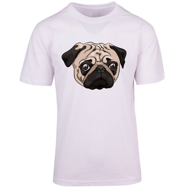 Pug T-Shirt - In Child and Adult Sizes