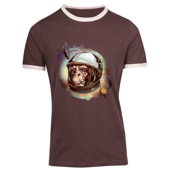 Space Chimp - Adult T-Shirt